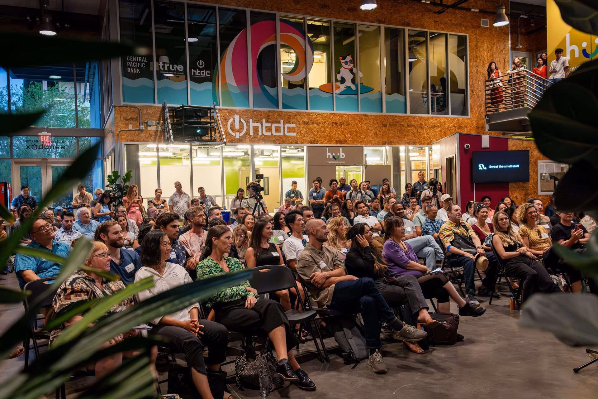 Hawaii Tech Week audience and partner branding