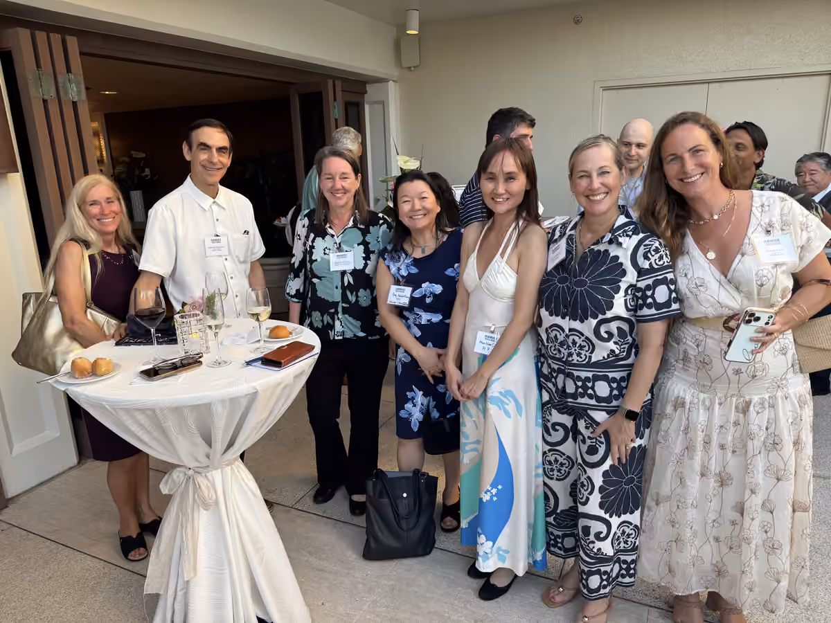 A candid moment during Hawaii Tech Week 2026.