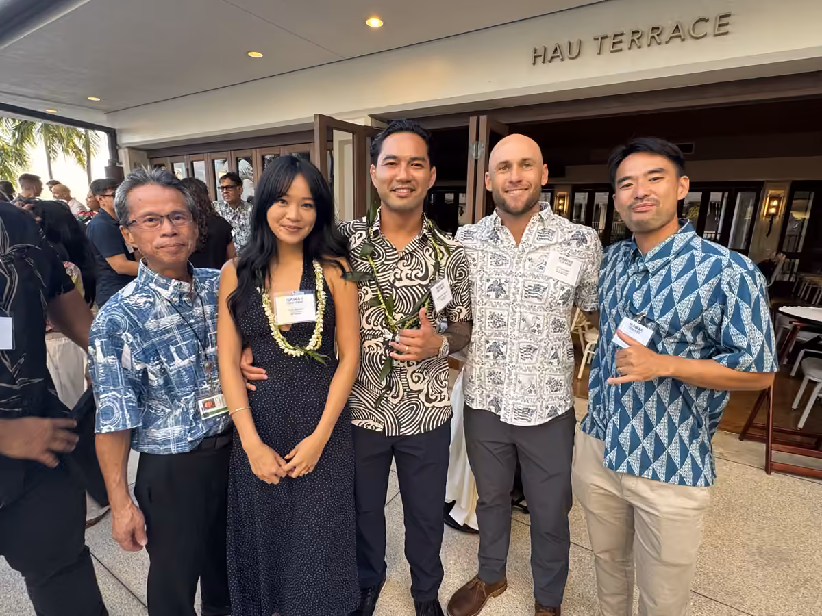 A candid moment during Hawaii Tech Week 2026.