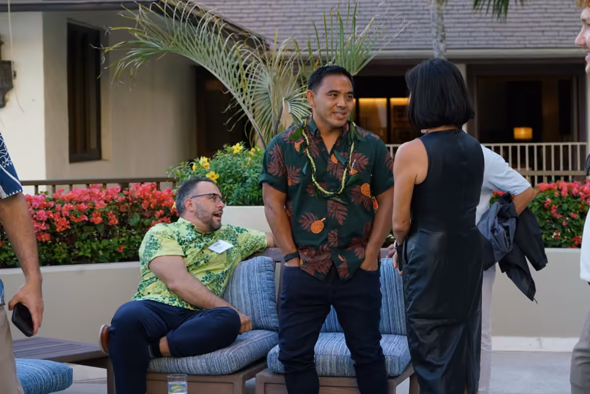 A candid moment during Hawaii Tech Week 2026.