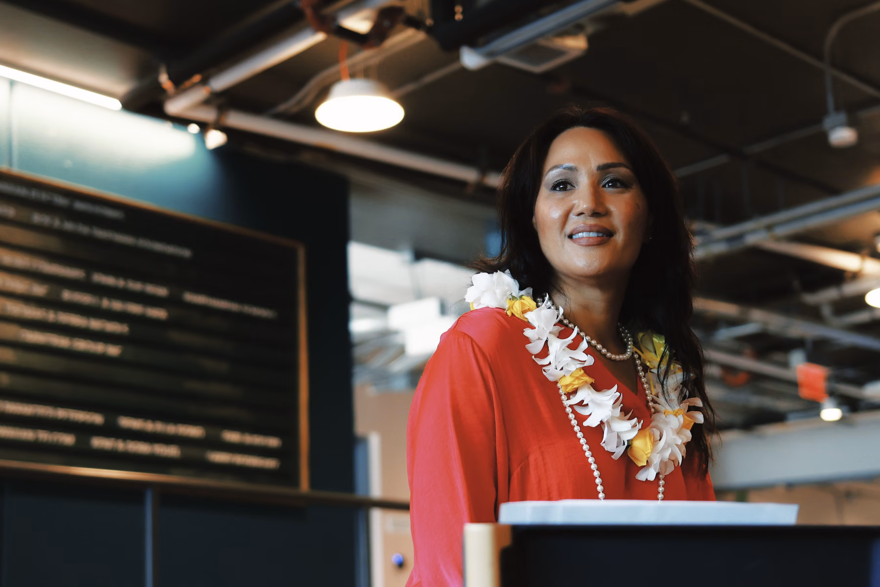 A candid moment during Hawaii Tech Week 2026.