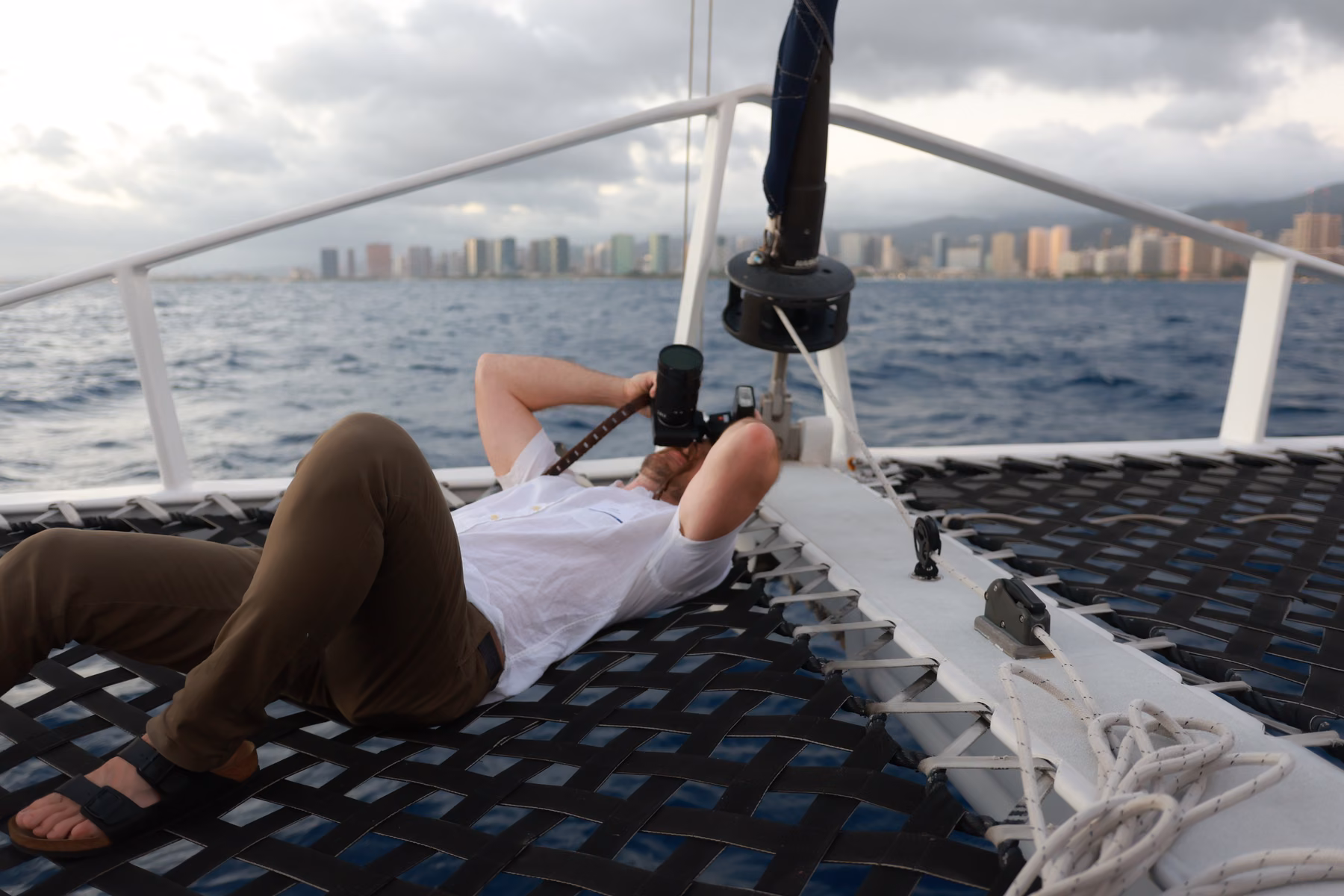 A candid moment during Hawaii Tech Week 2026.