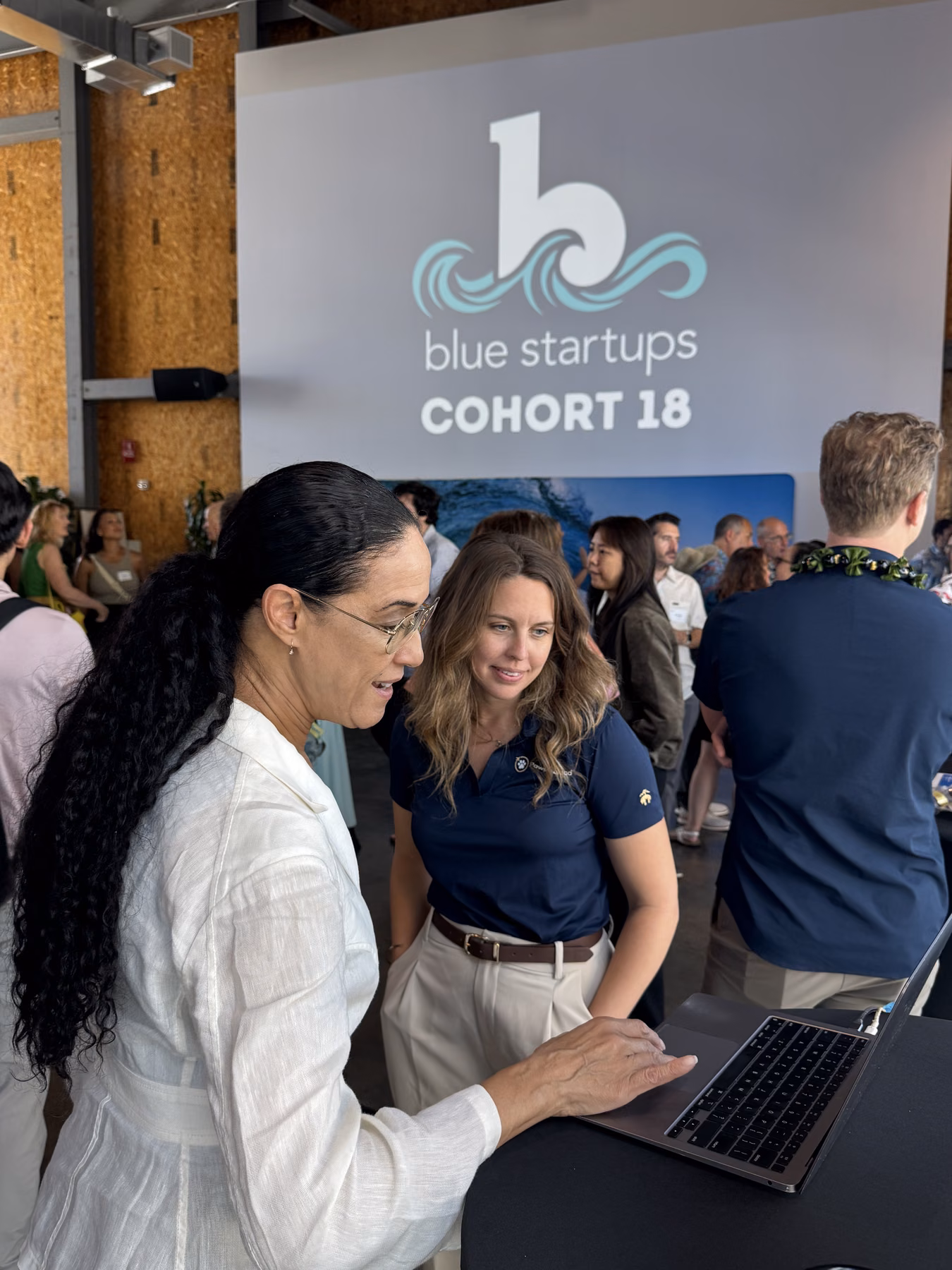 A candid moment during Hawaii Tech Week 2026.