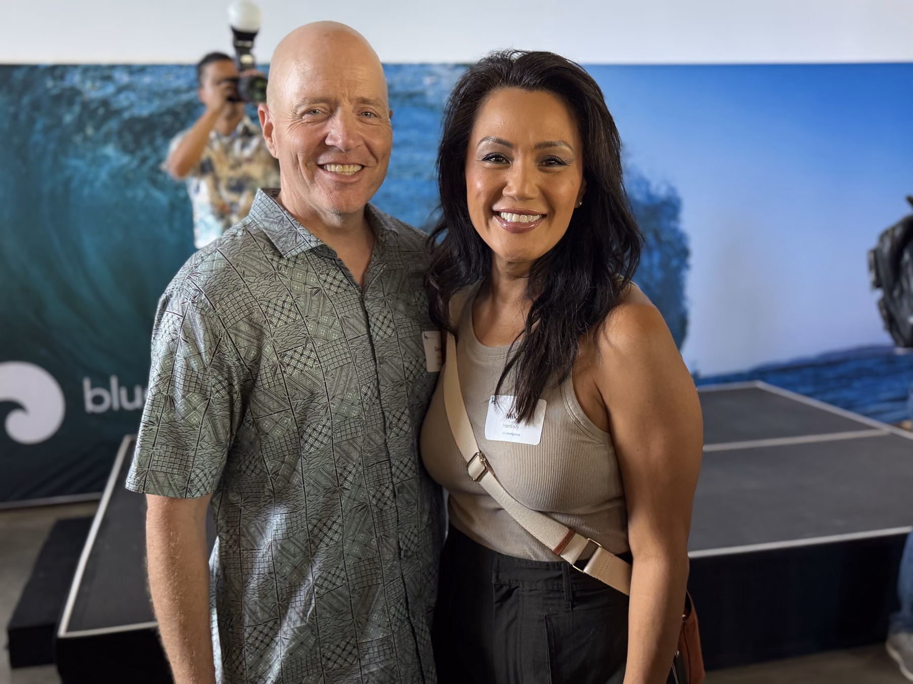 A candid moment during Hawaii Tech Week 2026.