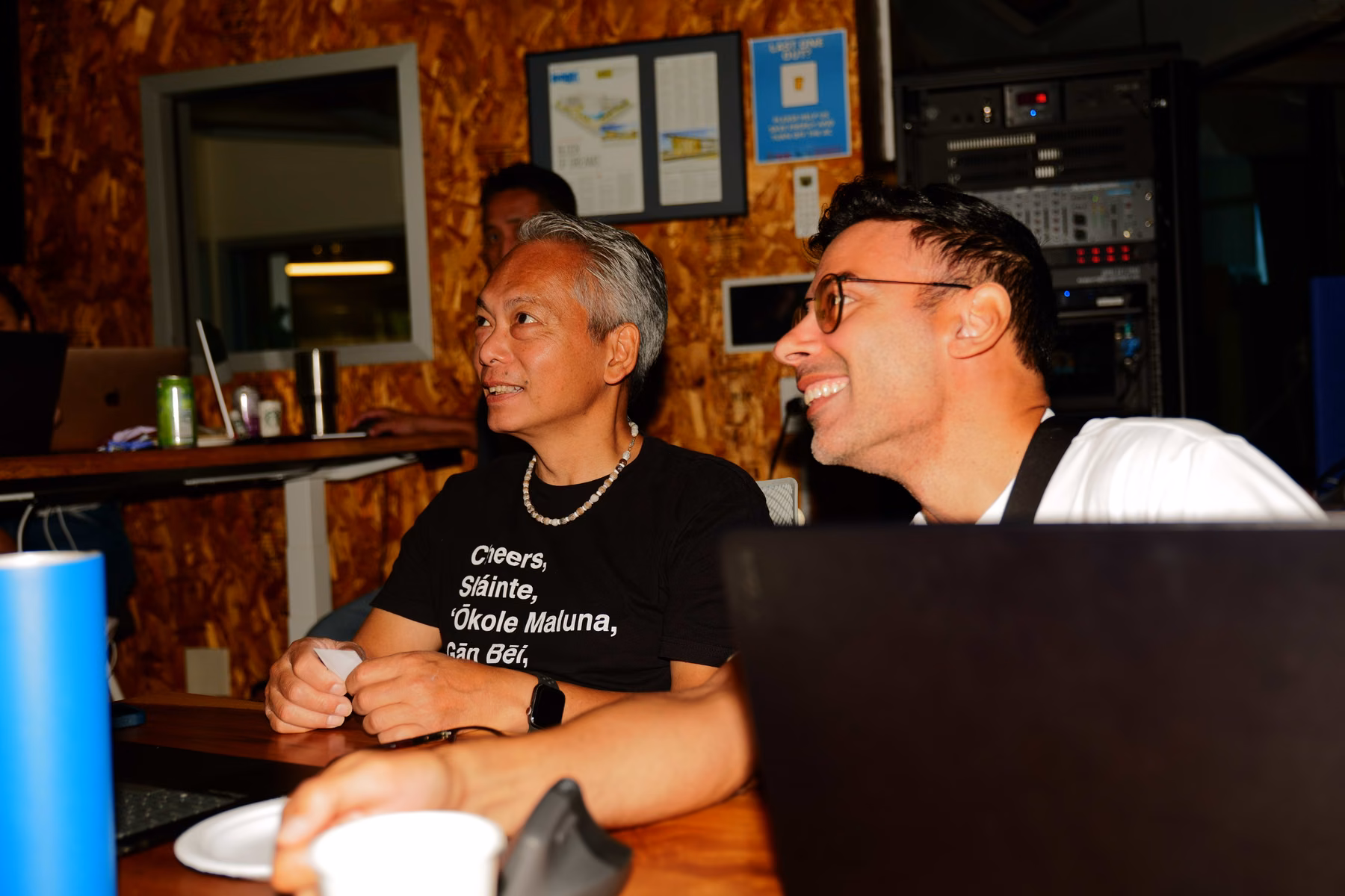 A candid moment during Hawaii Tech Week 2026.
