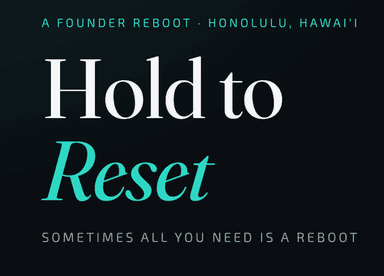 Hold to Reset logo