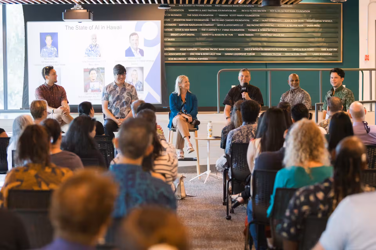 Panel session during Hawaii Tech Week