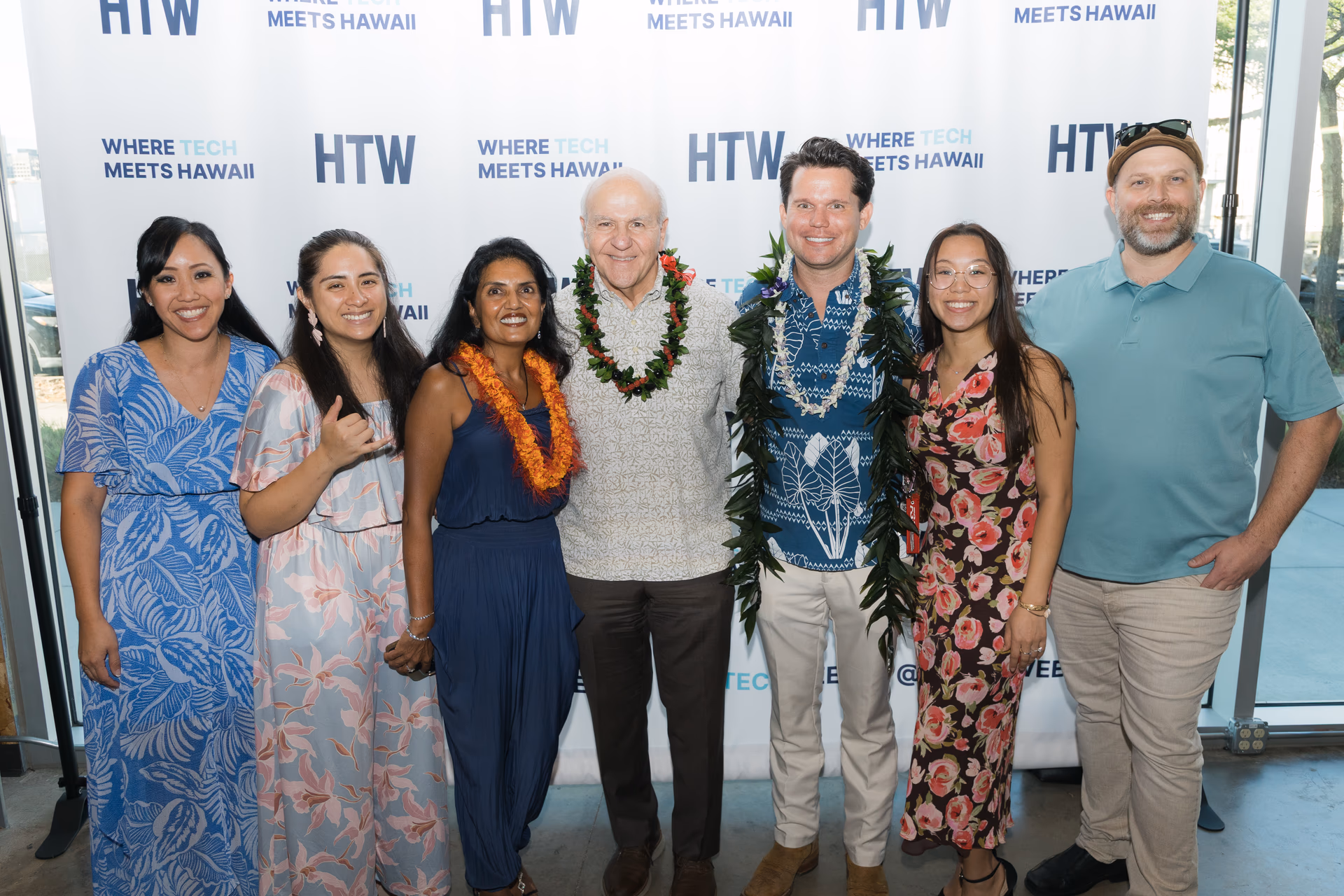 HTW 2025 Ambassadors with Honolulu Mayor Rick Blangiardi at the 2025 Opening Ceremony & VIP Mixer